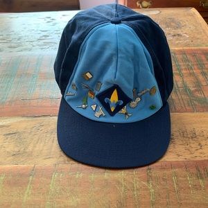 Vintage Cub Boy Scout Hat Pins Den Mother Father 90s BSA Florida Eagle Kid Cap